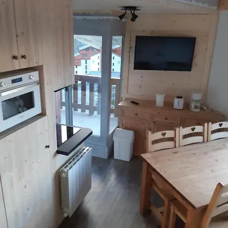 Apartmán Appartement Convivial A Val Thorens De 42 M² - Vue Sur La Montagne