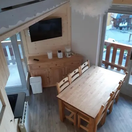 Appartement Convivial A Val Thorens De 42 M² - Vue Sur La Montagne Apartmán Val Thorens