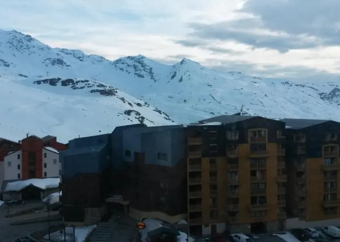 Appartement Convivial A Val Thorens De 42 M² - Vue Sur La Montagne 아파트