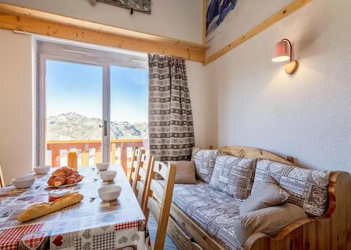 Appartement Convivial A Val Thorens De 42 M² - Vue Sur La Montagne 발토랑스