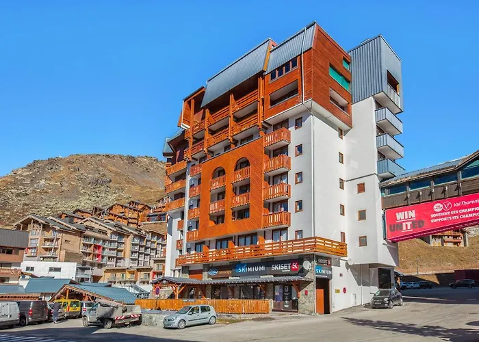 Appartement Convivial A Val Thorens De 42 M² - Vue Sur La Montagne 아파트