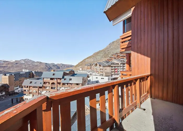 아파트 Appartement Convivial A Val Thorens De 42 M² - Vue Sur La Montagne