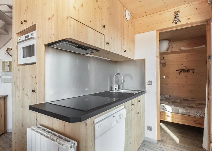 Appartement Convivial A Val Thorens De 42 M² - Vue Sur La Montagne 아파트 발토랑스